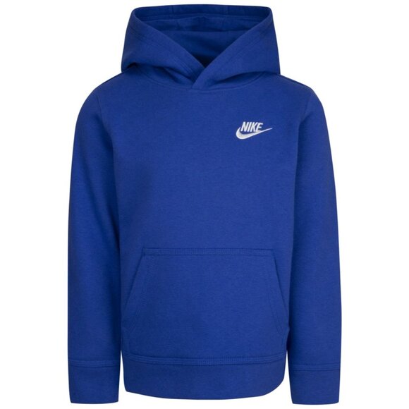 Nike Other - Boys Size 4-7  Nike Club Fleece Pullover Hoodie, Boy's, Med Blue